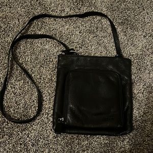 FOSSIL black crossbody purse